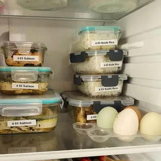 Meal prep for the week by Juliana